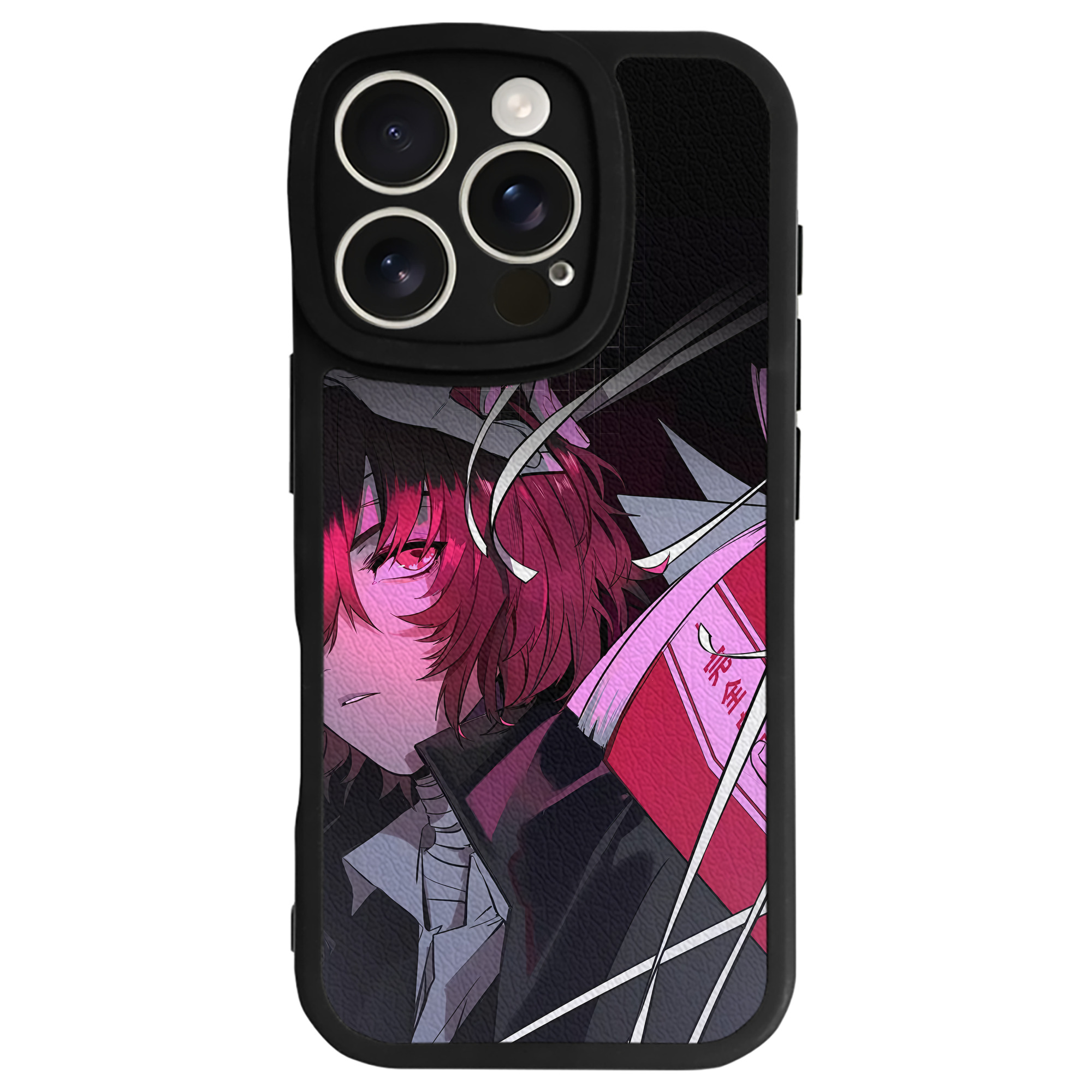 （画像用） 文豪ストレイドッグス Bungo Stray Dogs 【iPhone 16シリーズ対応】シリコンスマホケース（レザー調） 材質：シリコン